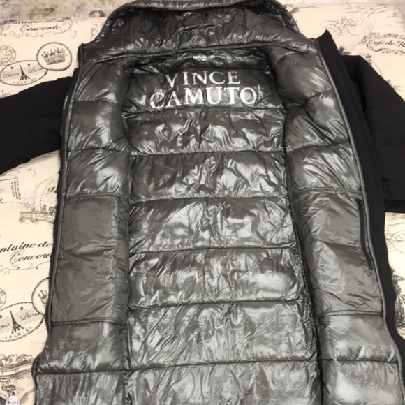 Vince Camuto Lightweight Stretch Maxi Coat - Picture 6 of 7